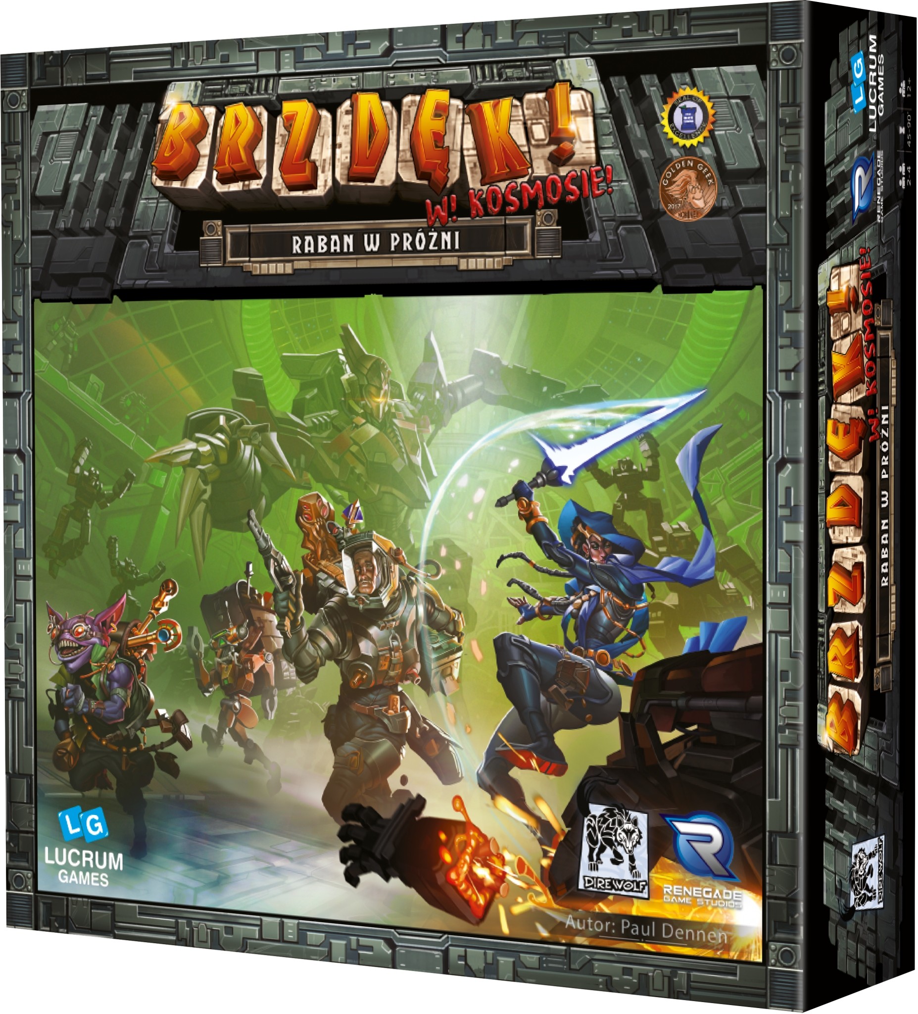 Spoločenská hra od Lucrum Games: Clink! In! Space! Vacuum!